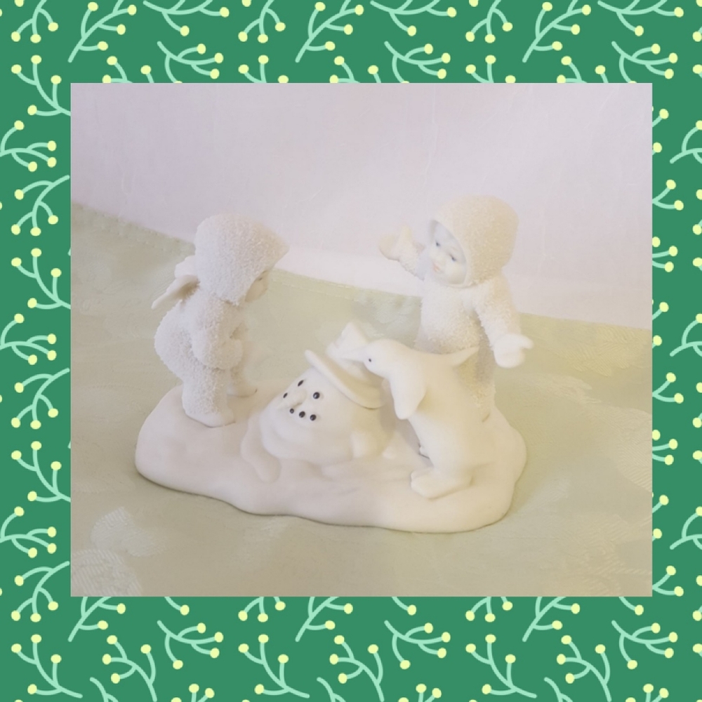 Snowbaby "Where did he go?" EUC